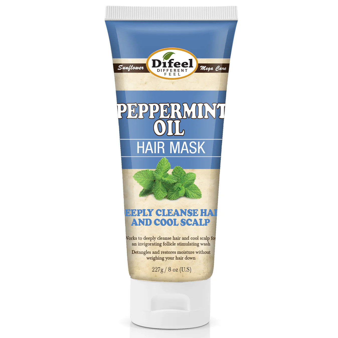 Difeel-PepperMint-Oil-Premium-Hair-Mask-Scalp-Cooling-8-Oz