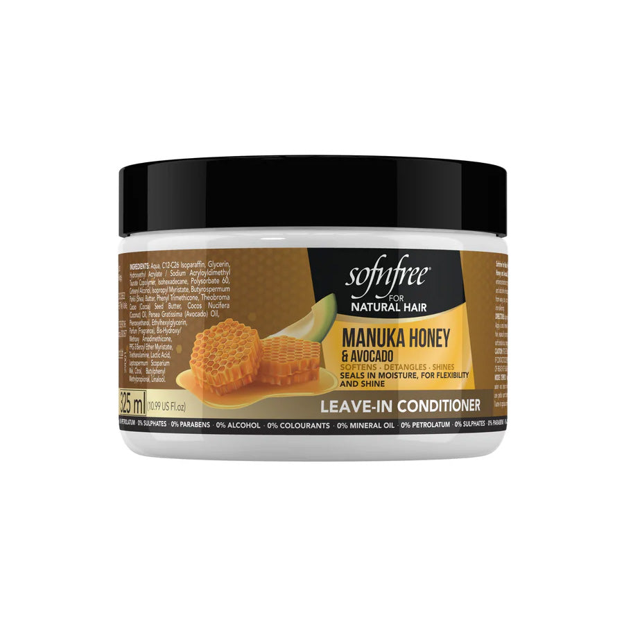Sof-N-Free-LeaveIn-Conditioner-with-Manuka-Honey-Avocado-Oil-11-oz